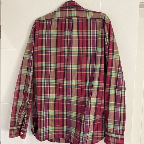 J. Crew Plaid shirt - Men’s size large - Picture 3 of 4
